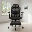 Executive Orthopedic Office Chair with Footrest - 4