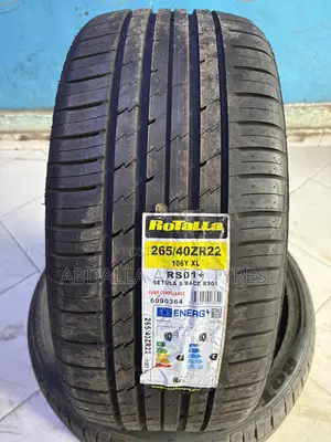 265/40R22 Rotalla Tyre - Brand New
