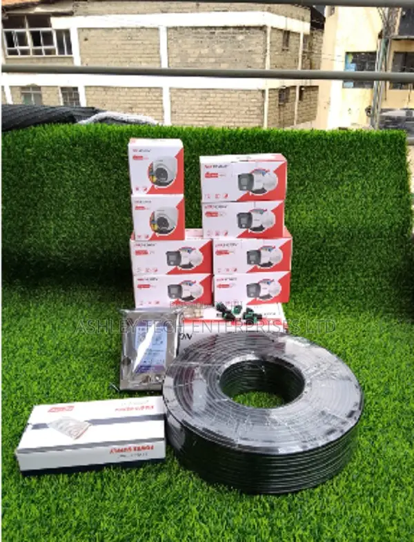 Hikvision Full HD 8 Camera CCTV Surveillance Package - 1