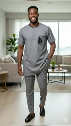 Mavazi ya Senator ya Kiume - African Suit