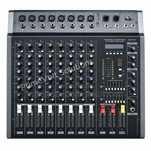 Omax Mixer yenye Channels 8 na Amplifier - 1