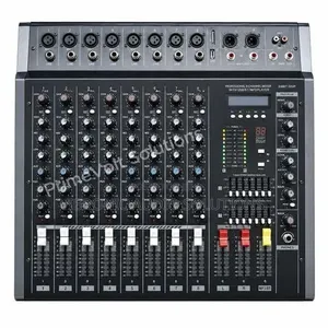 Omax Mixer yenye Channels 8 na Amplifier
