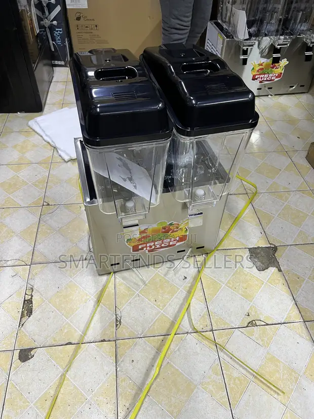 Euromax 2-Tap Commercial Juice Dispenser - 1