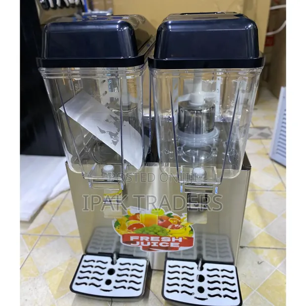 Euromax Commercial Juice Dispenser 2 Taps JD-162 - 1