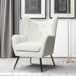 Kiti cha Mkono cha Velvet - Rangi ya Kahawia - 5