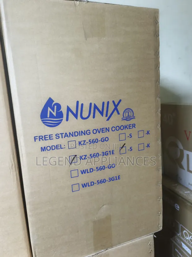 Nunix 3+1EO Free Standing Oven Cooker - 1