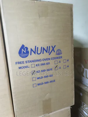 Nunix 3+1EO Free Standing Oven Cooker