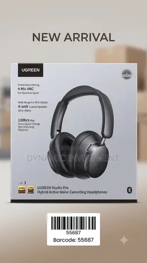 Ugreen Studio Pro Wireless Headphones na ANC