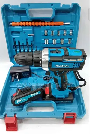 Makita 26V Cordless Rechargeable Drill