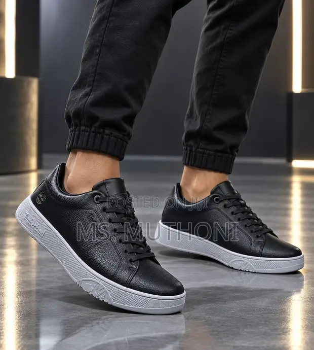 Timberland Trendy Men's Smart Casual Shoes - Black - 1
