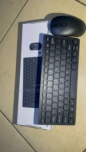 Wireless Mini Keyboard and Mouse Combo