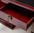 Meza ya Mkurugenzi ya Mahogany - 120cm - 3