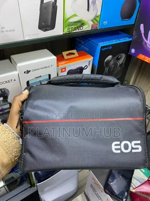 Canon EOS Camera Bag - Nyeusi
