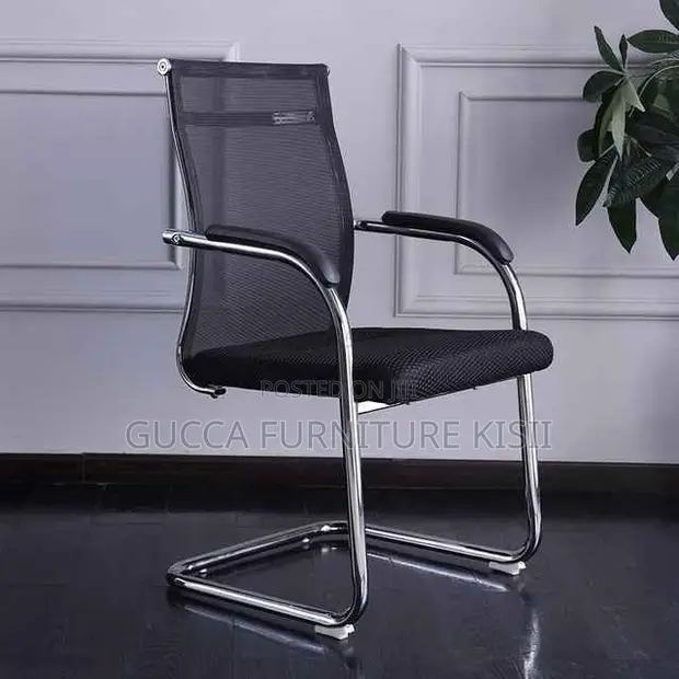 Mesh Back Cantilever Office Chair - 1