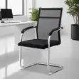 Mesh Back Cantilever Office Chair - 3