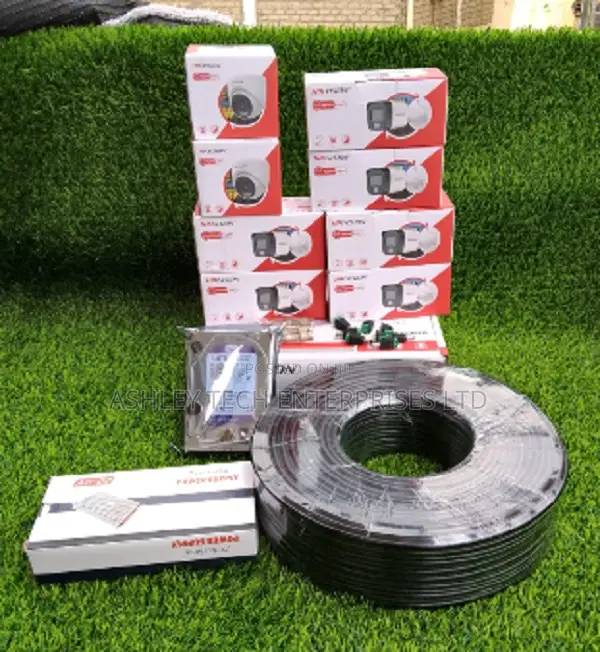 Hikvision 8CH 1080P Security Camera CCTV Kit - 1