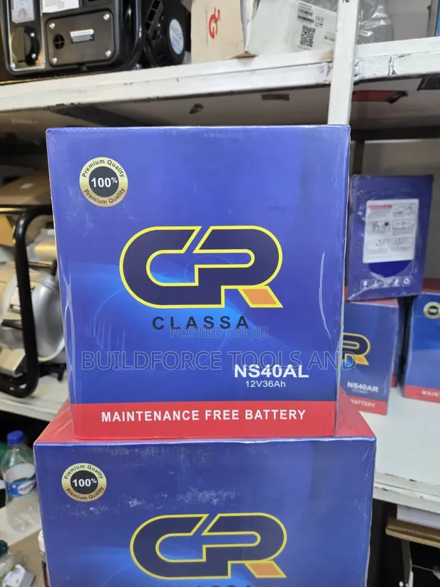 CR CLASSA NS40AL Maintenance-Free Automotive Battery (12V 36Ah) - 1