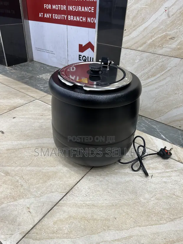 Commercial Electric Soup Kettle - Mpya Kabisa - 1