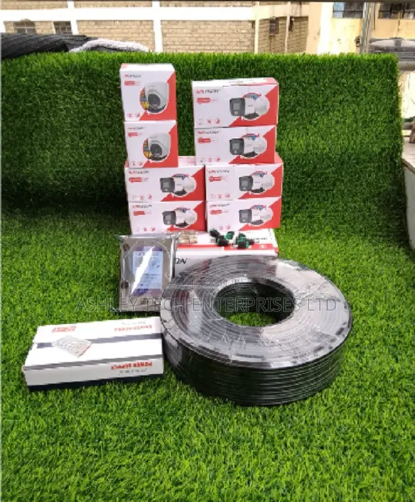 New Hikvision 8CH 1080P CCTV Camera Security Package - 1