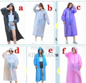 Adult EVA Reusable Raincoat