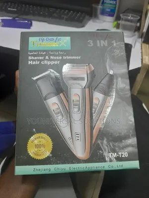 Kinyozi na Trimmer 3-in-1 Kinachochajiwa