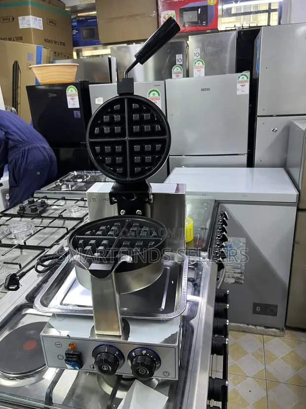 Euromax Waffle Maker ya Biashara Inazunguka - 1