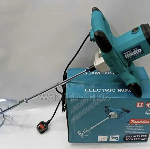 Makita 2600W Electric Paint Mixer - 1