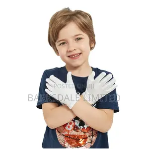 White Cotton Gloves for Children - Eczema, Ceremonies
