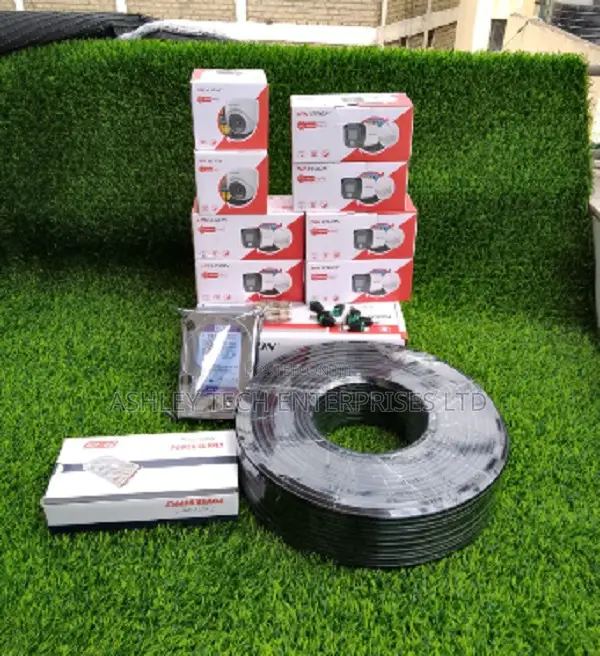 8CH Hikvision 1080P Full HD CCTV Camera Surveillance Package - 1