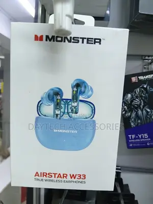 Monster AirStar W33 Earphones za Wireless Bluetooth 5.4