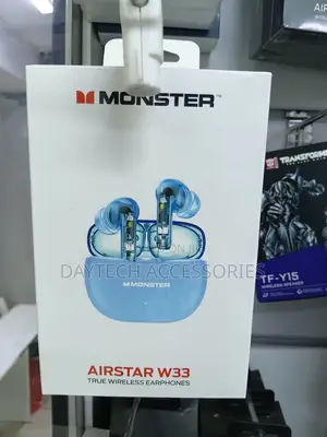 Monster W33 True Wireless Bluetooth Earbuds