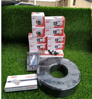 Hikvision 8 Camera CCTV Kit - Kifurushi Kamili cha Usalama