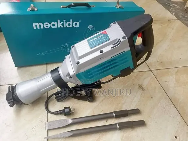 Meakida Demolition Hammer Drill 2200W - 1