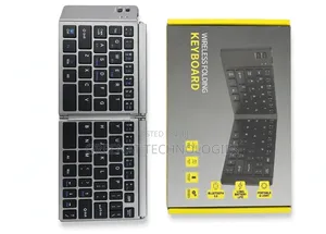 Foldable Wireless Keyboard Rechargeable Bluetooth 5.0