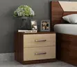 Quality Wooden Bedside Cabinet - 2