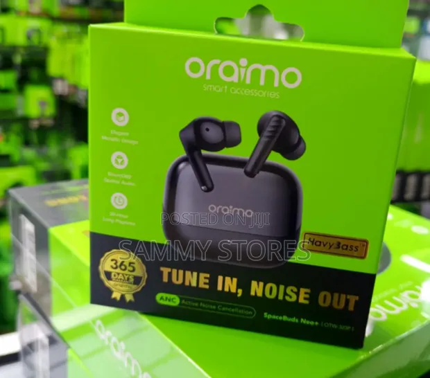 Oraimo SpaceBuds Neo Smart Noise Cancelling Earbuds - 1
