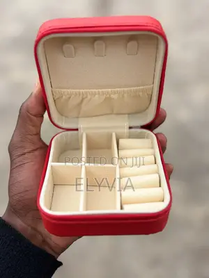 Red Jewelry Box - Mini Organizer