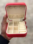 Red Jewelry Box - Mini Organizer - 1
