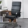 Office Chair: High-Back PU Leather Swivel Seat - 2