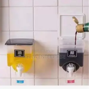 Wall Mounted 750mL Oil/Liquid Dispenser with Tap
