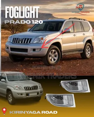 Taa za Mvua za Toyota Land Cruiser Prado 120 - Mpya Kabisa