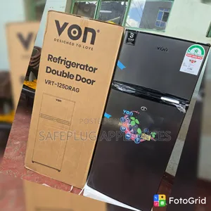 Von 125L Fridge Mlango Mbili Direct Cool