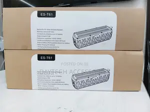 Daytech ES-T61 Solar Wireless Bluetooth Speaker - Nyeusi
