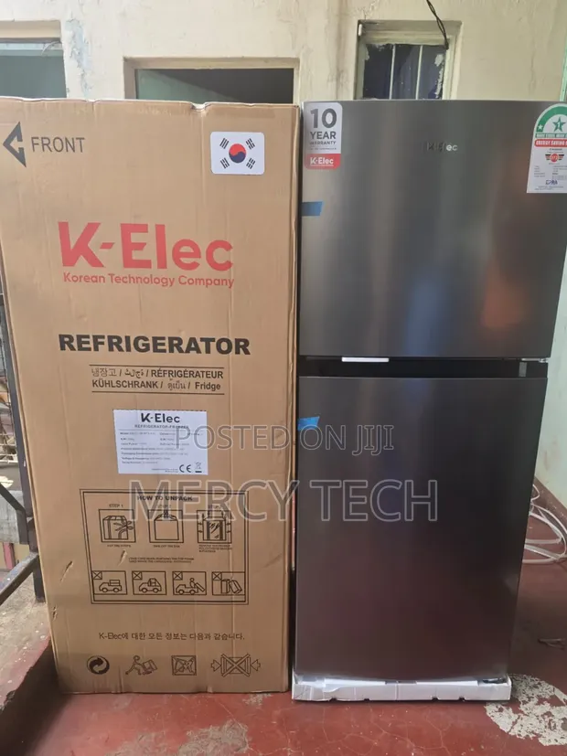 KLEC 181L No Frost Double Door Refrigerator - 1