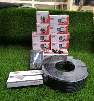 Mfumo wa CCTV wa Hikvision 8CH 1080P Wenye Vifaa Kamili