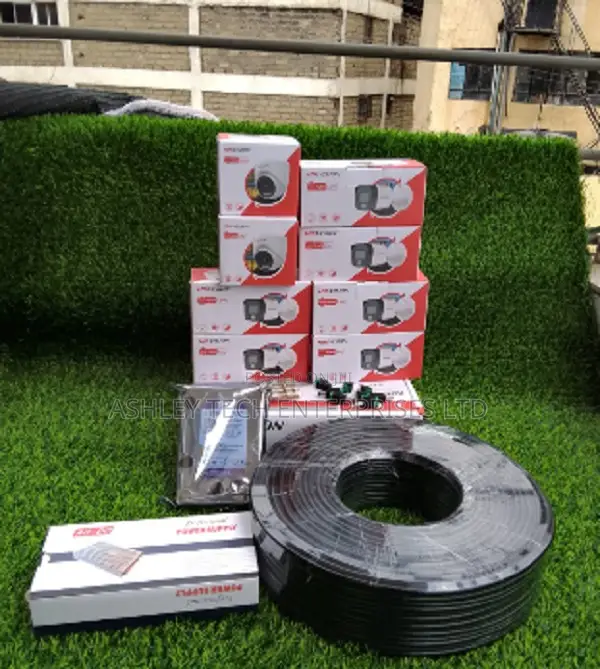 Hikvision 8CH Full HD DVR Security Camera Kit - 1