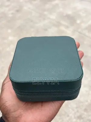 Sanduku la Vito la Faux Leather Rangi ya Kijani Kibichi
