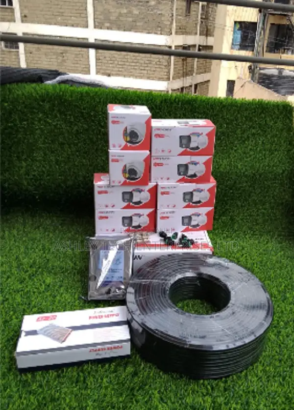 Hikvision 8 Camera Full HD Security Monitoring Kit - 1