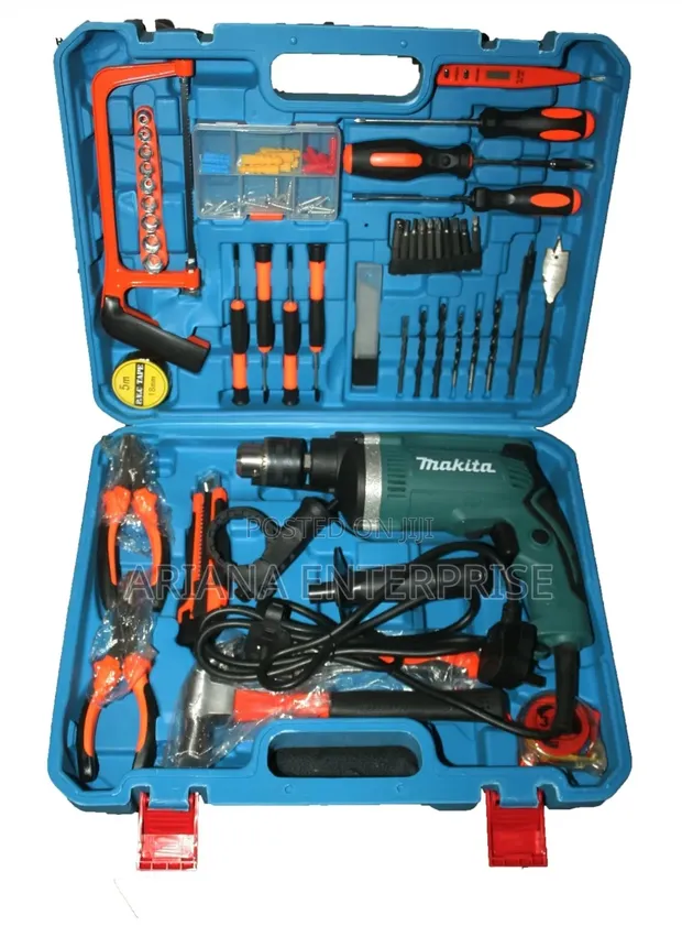 Makita Electric Drill Tool Set - 1