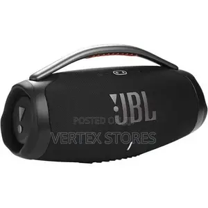 JBL Boombox 3 Bluetooth Speaker - Black